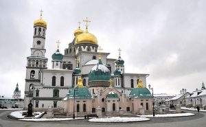 Владимир Путин осмотрел Воскресенский Ново-Иерусалимский мужской монастырь