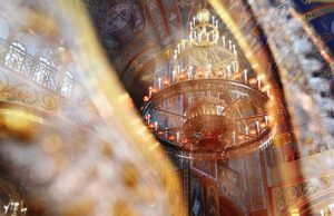 Освящение Воскресенского собора Новодевичьего монастыря